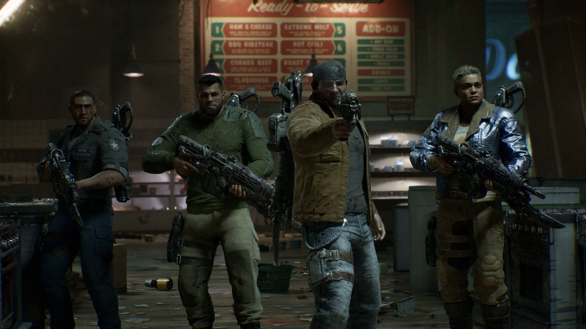 visuel pour GEARS OF WAR Action Cinematics