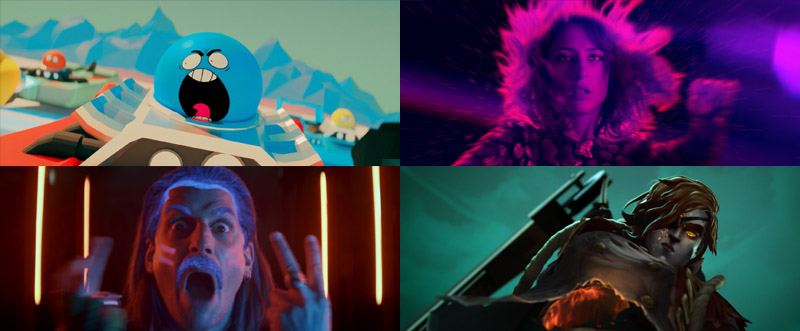 visual for DEMO REEL by regis raffin